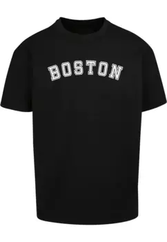 Футболка Merchcode "Мужская футболка Merchcode Boston X Heavy Oversize-BY102", черный