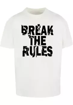 Футболка Merchcode "Мужская футболка Merchcode Break The Rules 2 Heavy Oversize", цвет Ready For Dye