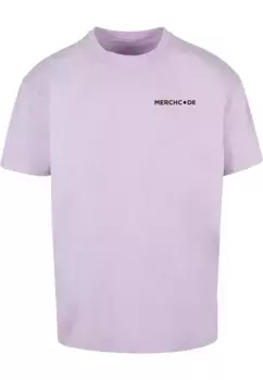 Футболка Merchcode "Мужская футболка Merchcode Break The Rules Heavy Oversize", цвет Lilac
