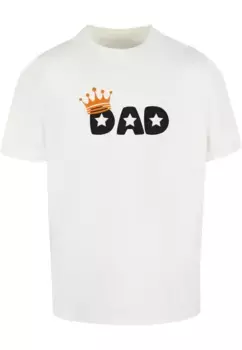 Футболка Merchcode "Мужская футболка " Merchcode День отца — King Dad Heavy Oversize", цвет Ready For Dye