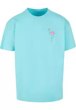 Футболка Merchcode "Мужская футболка Merchcode Flamingo Heavy Oversize", синий