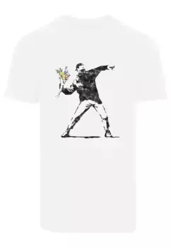 Футболка Merchcode "Мужская футболка Merchcode Flower Bomb", белый