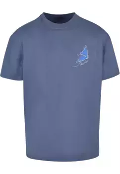 Футболка Merchcode "Мужская футболка Merchcode Fly High Heavy Oversize", синий