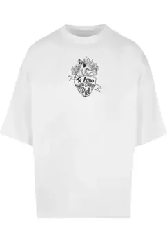 Футболка Merchcode "Мужская футболка Merchcode Frida Kahlo - Te amo Outline Huge Tee", белый