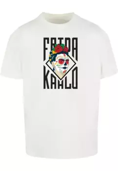 Футболка Merchcode "Мужская футболка Merchcode Frida Kahlo - Oversize с надписью ", цвет Ready For Dye