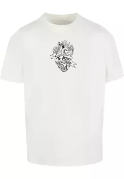 Футболка Merchcode "Мужская футболка Merchcode Frida Kahlo - Te amo Outline Heavy Oversize Tee", цвет Ready For Dye