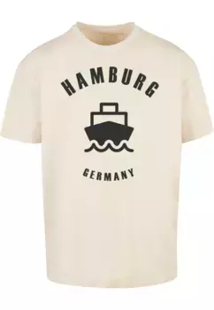 Футболка Merchcode "Мужская футболка Merchcode Hamburg Heavy Oversize-BY102", цвет Sand