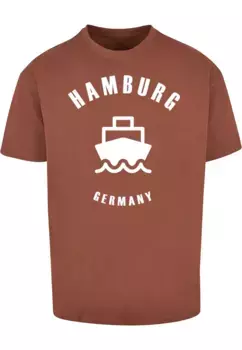 Футболка Merchcode "Мужская футболка Merchcode Hamburg X Heavy Oversize-BY102", цвет Bark