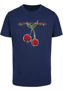 Футболка Merchcode "Мужская футболка Merchcode Kings Of Leon - Cherries", синий