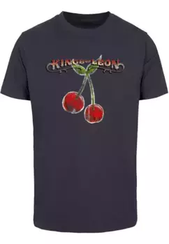Футболка Merchcode "Мужская футболка Merchcode Kings Of Leon - Cherries", цвет морской волны