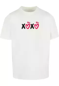 Футболка Merchcode "Мужская футболка " Merchcode ко Дню святого Валентина — XOXO Heavy Oversized", цвет Ready For Dye