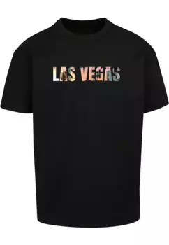 Футболка Merchcode "Мужская футболка Merchcode Las Vegas X Heavy Oversize-BY102", черный
