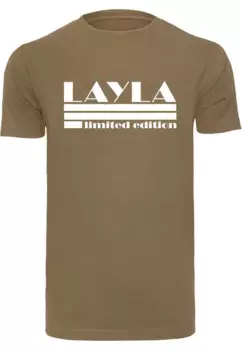 Футболка Merchcode "Мужская футболка Merchcode Layla - Limited Edition X ", оливковый