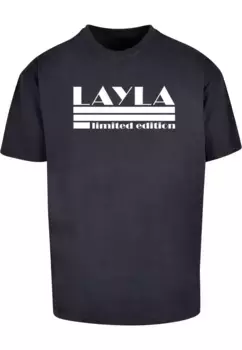 Футболка Merchcode "Мужская футболка Merchcode Layla - Limited Edition X Heavy Oversize", цвет морской волны