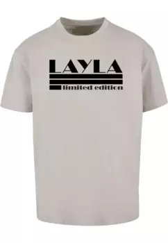 Футболка Merchcode "Мужская футболка Merchcode Layla — оверсайз-футболка ограниченного выпуска", цвет Lightasphalt