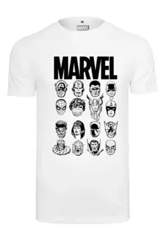 Футболка Merchcode "Мужская футболка Merchcode Marvel Crew Tee", белый