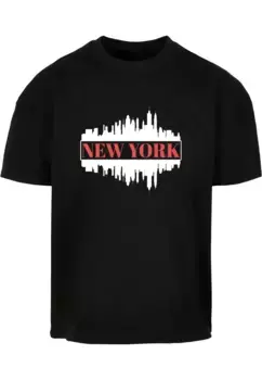 Футболка Merchcode "Мужская футболка Merchcode New York X Ultra Heavy Cotton Box ", черный