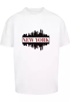 Футболка Merchcode "Мужская футболка Merchcode New York Heavy Oversize-BY102", белый