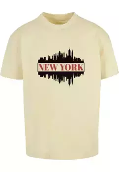 Футболка Merchcode "Мужская футболка Merchcode New York Heavy Oversize-BY102", желтый