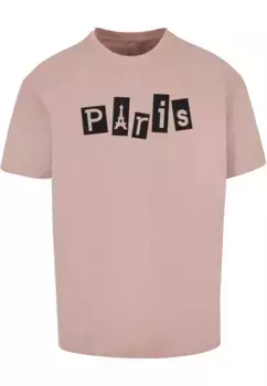 Футболка Merchcode "Мужская футболка Merchcode Paris Heavy Oversize-BY102", цвет Duskrose