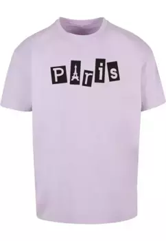 Футболка Merchcode "Мужская футболка Merchcode Paris Heavy Oversize-BY102", цвет Lilac