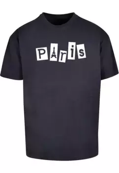 Футболка Merchcode "Мужская футболка Merchcode Paris X Heavy Oversize-BY102", цвет морской волны