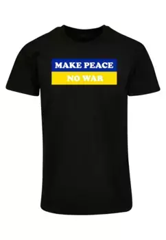 Футболка Merchcode "Мужская футболка " Merchcode Peace - Flag Words Basic", черный