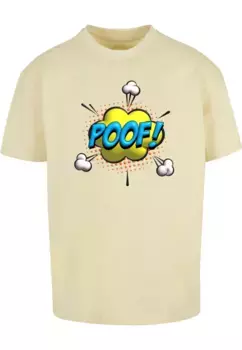 Футболка Merchcode "Мужская футболка Merchcode POOF Comic Heavy Oversized ", желтый