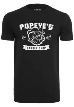 Футболка Merchcode "Мужская футболка Merchcode Popeye Barber Shop", черный