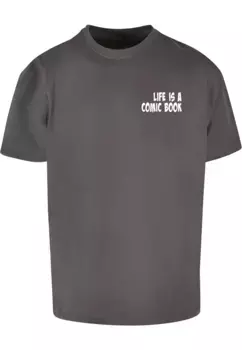 Футболка Merchcode "Мужская футболка Merchcode с комиксами Heavy Oversized ", цвет Magnet
