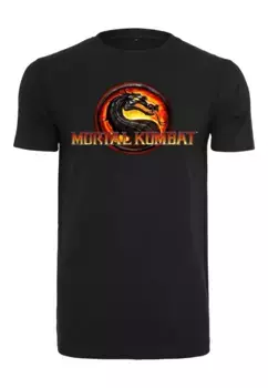 Футболка Merchcode "Мужская футболка Merchcode с логотипом Mortal Kombat", черный