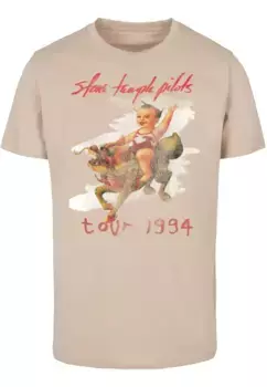 Футболка Merchcode "Мужская футболка Merchcode Stone Temple Pilots - Tour 94", цвет Sand