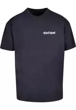 Футболка Merchcode "Мужская футболка Merchcode Unfollow Oversize", цвет морской волны