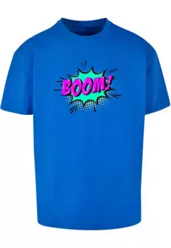 Футболка Merchcode "Мужская футболка оверсайз Merchcode BOOM Comic Heavy", синий