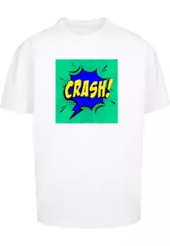 Футболка Merchcode "Мужская футболка оверсайз Merchcode CRASH Comic", белый