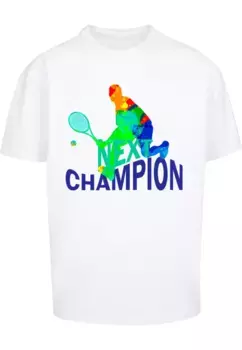 Футболка Merchcode "Мужская футболка оверсайз Next Champion", белый