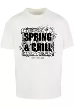 Футболка Merchcode "Мужская футболка оверсайз Spring And Chill Heavy", цвет Ready For Dye