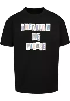 Футболка Merchcode "Мужская футболка "Please Heavy Oversize", черный