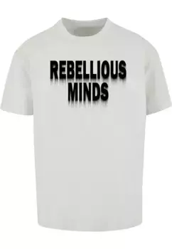 Футболка Merchcode "Мужская футболка Rebellious Minds Heavy Oversize", цвет Lightasphalt