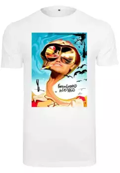 Футболка Merchcode "Мужская футболка с логотипом "Fear And Loathing Logo", белый