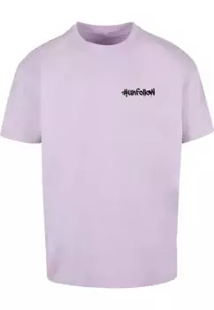 Футболка Merchcode "Мужская футболка Unfollow спереди X Oversize " Merchcode", цвет Lilac