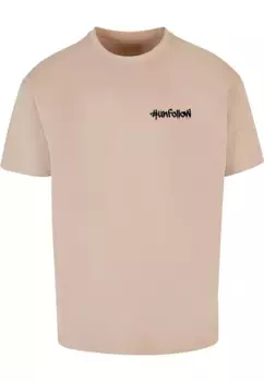 Футболка Merchcode "Мужская футболка Unfollow спереди X Oversize " Merchcode", цвет Wet Sand