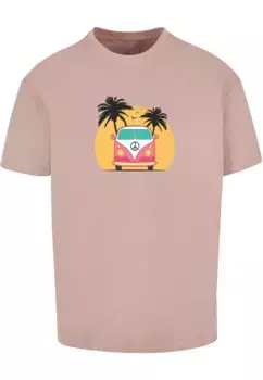 Футболка Merchcode "Мужская летняя футболка Merchcode — футболка Van Heavy Oversize", цвет Duskrose