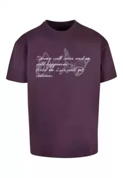 Футболка Merchcode "Мужская весенняя футболка оверсайз с надписью " Merchcode", цвет Purplenight