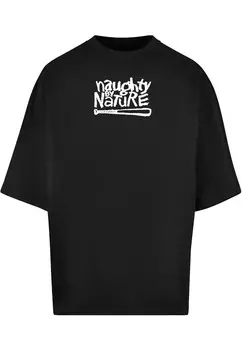 Футболка Merchcode Naughty By Nature, черный