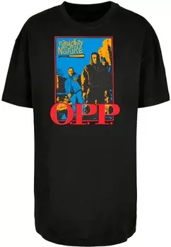 Футболка Merchcode NAUGHTY BY NATURE, черный