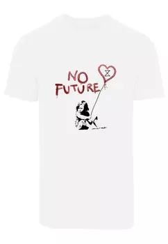 Футболка Merchcode No Future, белый