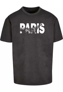 Футболка Merchcode PARIS EIFFEL TOWER, антрацит