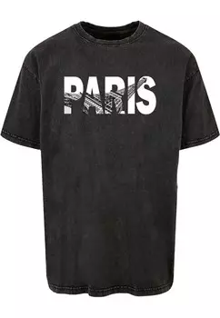 Футболка Merchcode PARIS EIFFEL TOWER, антрацит