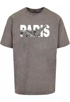 Футболка Merchcode PARIS EIFFEL TOWER, цвет Stone